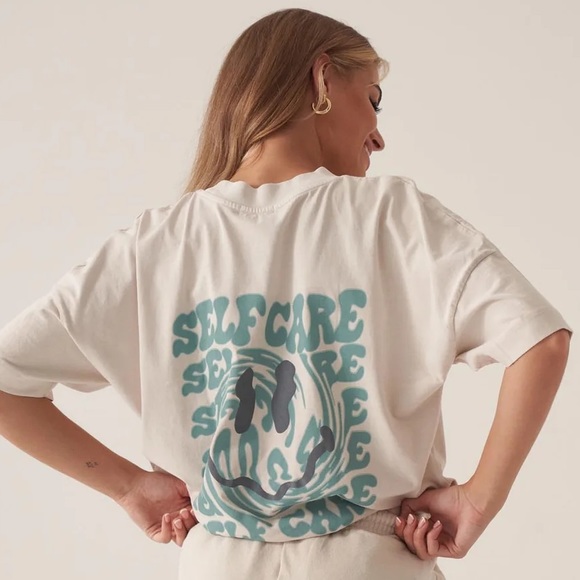 Girl Knows All “Self Care” Graphic Tee - Picture 1 of 8